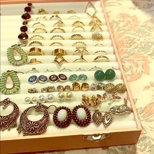 Earrings and Rings